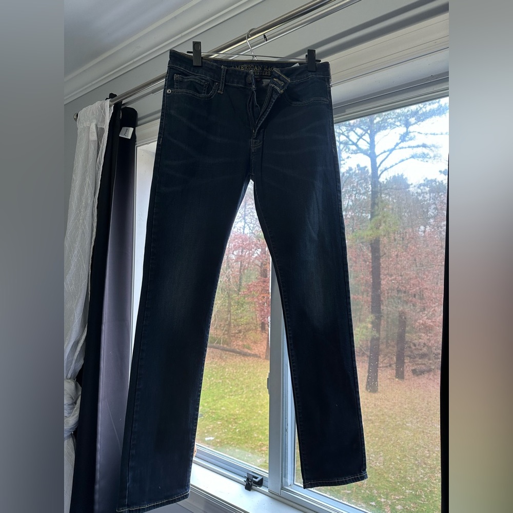 American eagle dark wash jeans